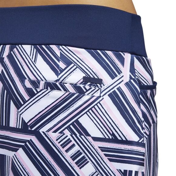 Adidas Ultimate Printed Sport Skort Blue Pink Geometric M - Picture 3 of 5